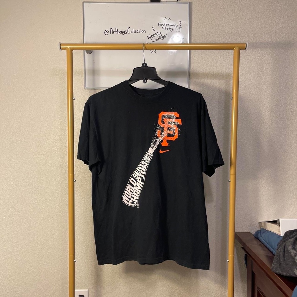 Nike giants World Series champions 2010 t shirt